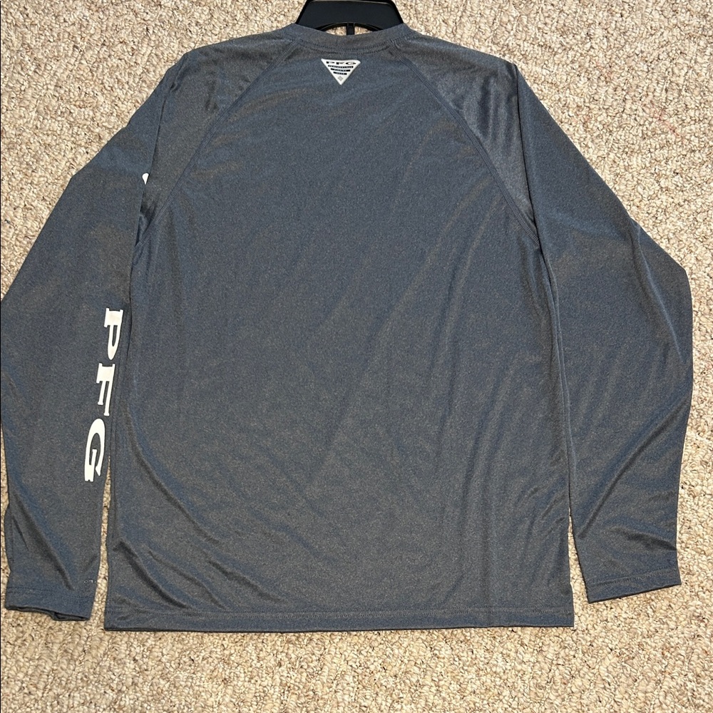 Columbia Men’s Dark Gray Long Sleeve Performance Shirt – Medium, NWOT - Picture 9 of 9